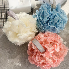 16 Layer Mesh Baby Shower Ball Bubble Bath Flower Bath Towel