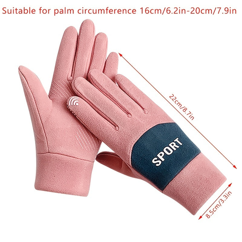 Winter Warm Gloves Touch Screen Waterproof Outdoor Gloves