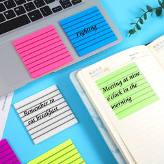 Transparent Liner Notes Waterproof Adhesive Pads 300 7.62x7.62