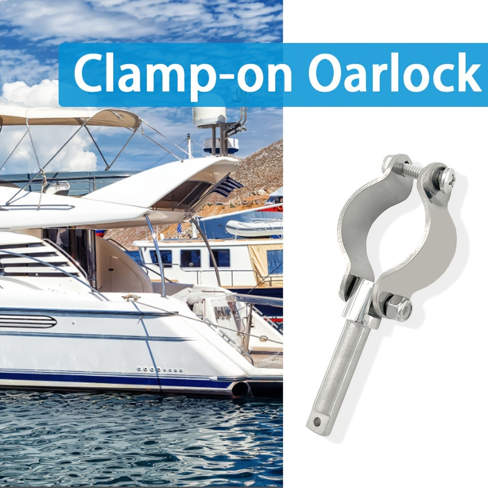 Stainless Steel 304 Paddle Holder Clamp On Oarlock