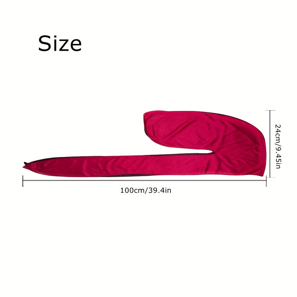 Elastic Hair Protection Cap Pirate Hat Unisex Soft Silk Turban Hat