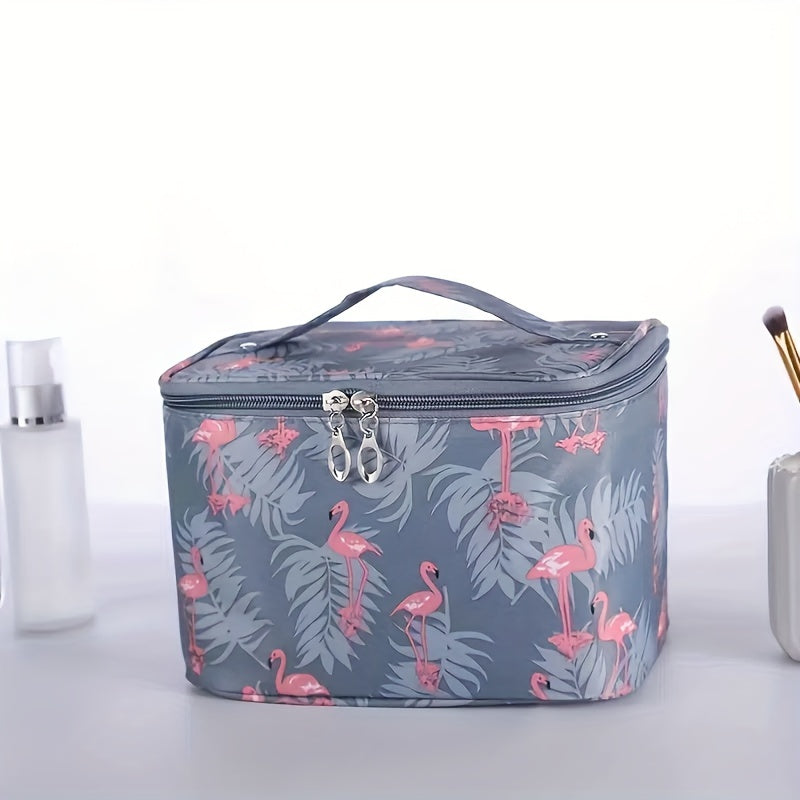 Cartoon Travel Cosmetic Bag Zipper Makeup Organizer Toiletry Wash Bag