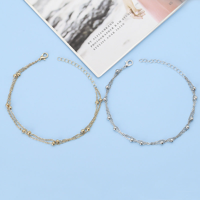 Girls Double Layered Beaded Bracelet Holiday Gift