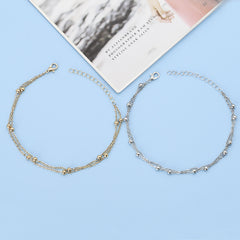 Girls Double Layered Beaded Bracelet Holiday Gift