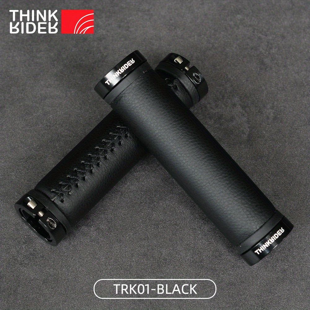 ThinkRIder Fiber Leather Handlebar Grips for City Bikes & Scooters