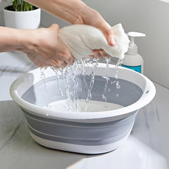 Portable Folding Basin Square Home Outdoor Wash Basin