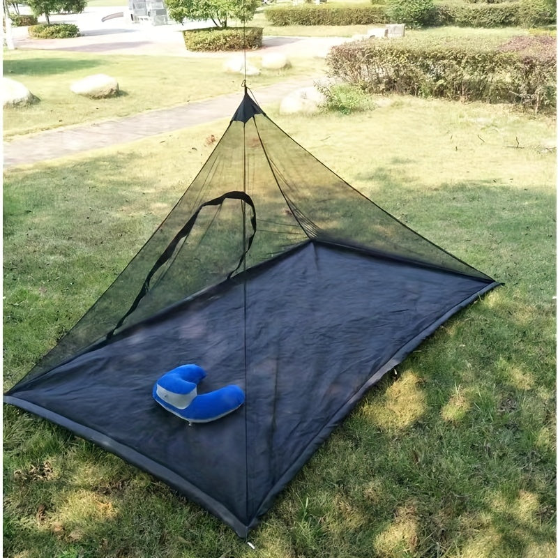 Portable Triangle Mosquito Net for Camping Easy Set Up Carry