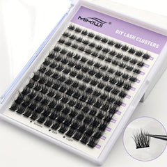 D Curl Lash Clusters 144Pcs Eyelashes 8-16mm