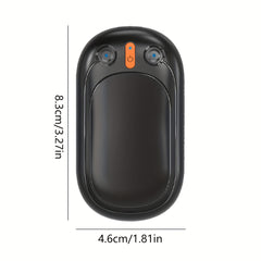 2pcs 4000mAh USB Hand Warmers for Outdoor Golf Camping Travel Christmas