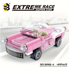 Building Blocks Convertible Kit Toy Gift Sports Car Series