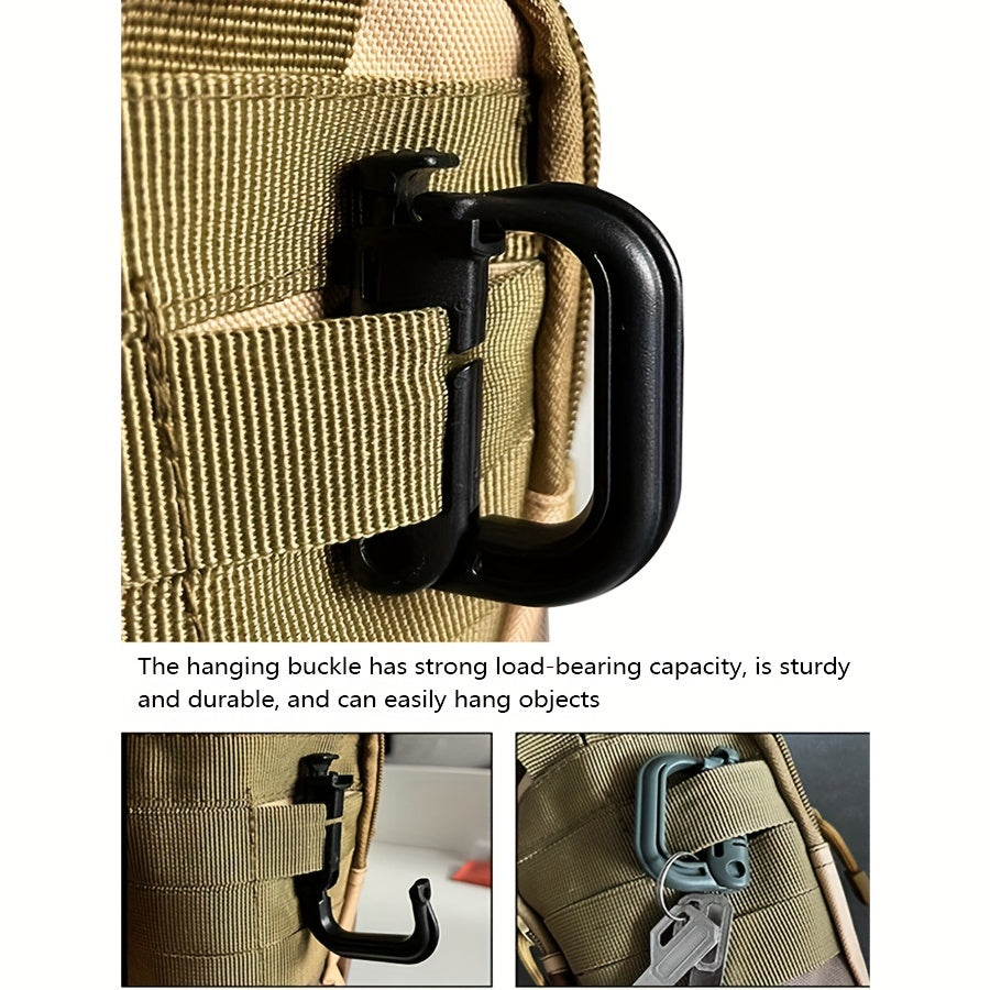 Climbing Carabiner 12pcs D Ring Shackle for Backpacks