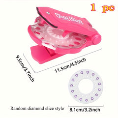 Sparkling Simulated Diamond Hair Clip DIY Kit, Luster Series