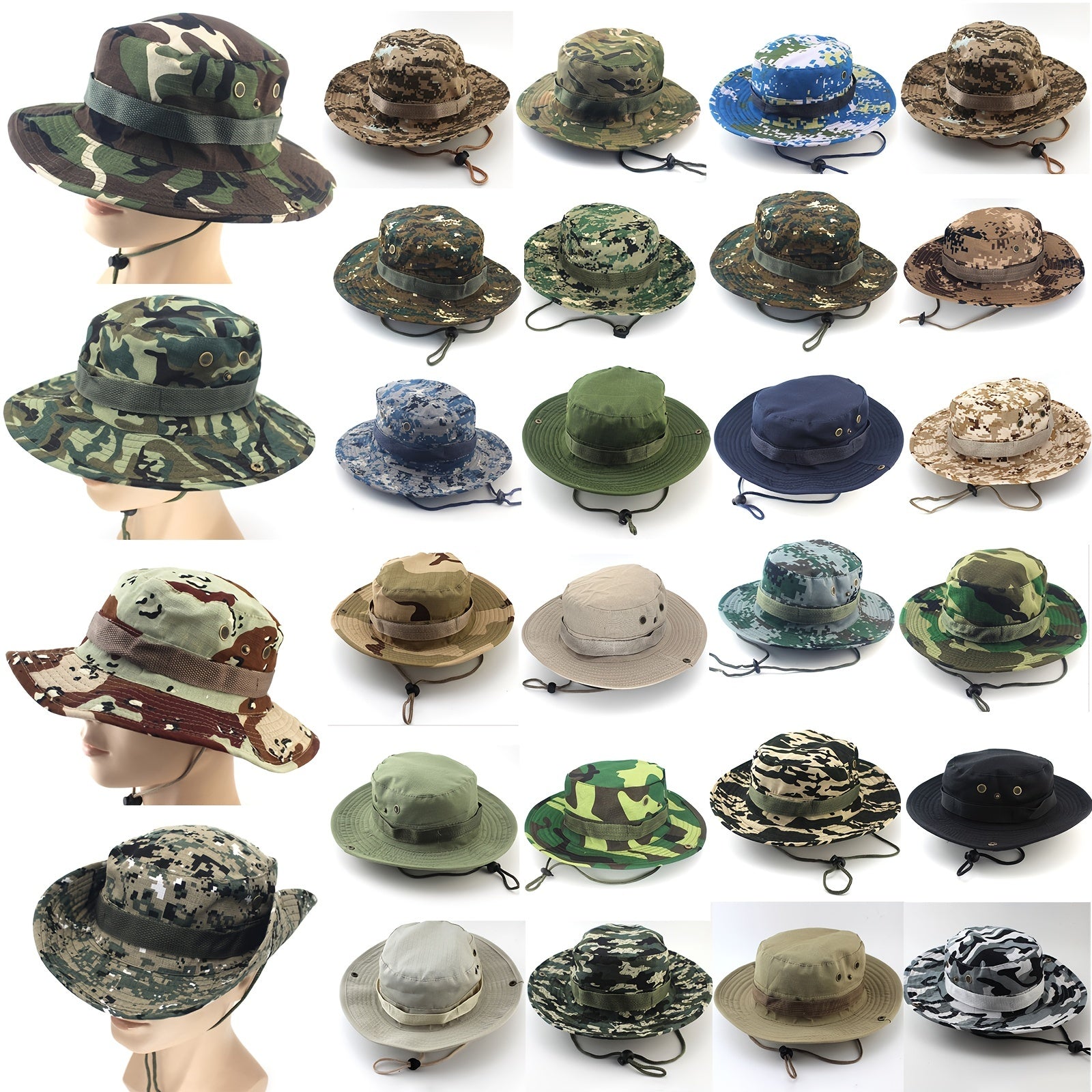 Sun Protection Bucket Hat for Outdoor Activities