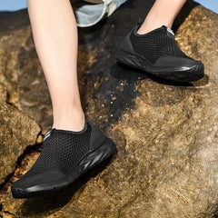 Women's Mesh Sock Shoes Breathable Slip On Casual Walking Sneakers