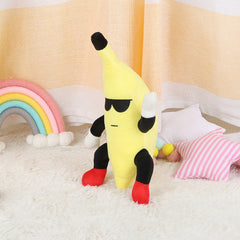 Stumble Guys Plush Doll Yellow & Red Accents