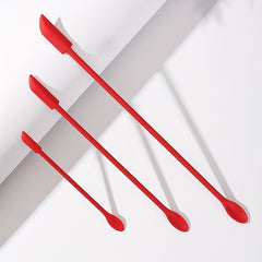 3pcs Mini Silicone Double-headed Small Scrape Set