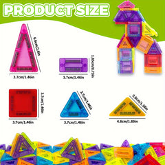 Mini Magnetic Building Blocks 3D Construction Toy Set for Kids