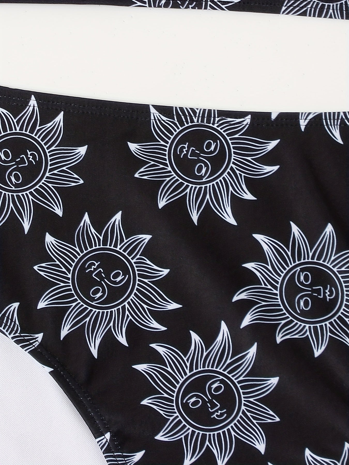 Sun Print High Stretch Cami Top & Panty Swimsuit Set