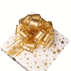 2pcs 3D Ball Lace Ribbon Streamers Festive Decoration