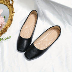 Women's Lightweight Square Toe Flats