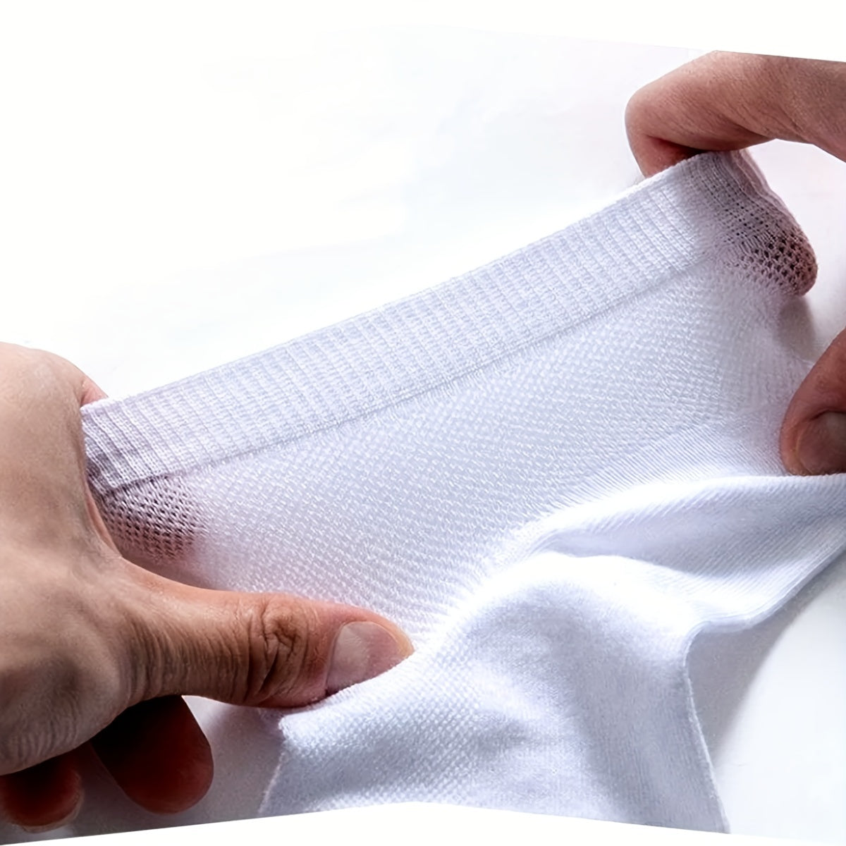 10 Pairs Summer Thin Polyester Medium Tube Socks