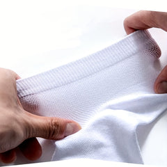 10 Pairs Summer Thin Polyester Medium Tube Socks