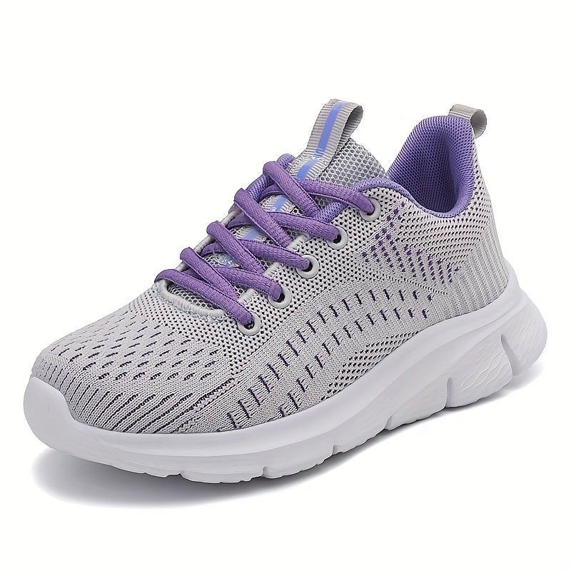 Women's Leisure Mesh Running Shoes Lightweight Outdoor Travel Shoes