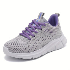 Women's Leisure Mesh Running Shoes Lightweight Outdoor Travel Shoes