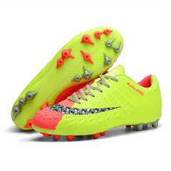 Spiked Soccer Cleats Anti Skid Breathable Lace Up for Training