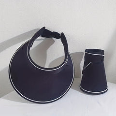 Foldable Visor Hat UV Protection Sun Hat for Women