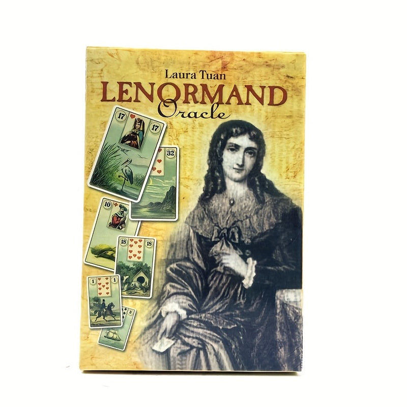 Lenormand Oracle Visions Divination Edition Tarot Deck Board Games