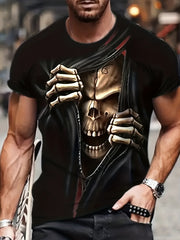 Men's Summer Graphic Tee - Comfy & Stretchy