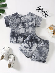 Toddler Boys Tie Dye 2 Piece Outfit