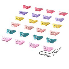 24pcs Girls Butterfly Hair Clip Hairpin Hair Accessories Children's Gift