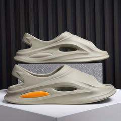Men's Platform Slides Non-Slip Comfortable Sandals