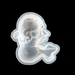 Mermaid Silicone Mold 3D Mermaid Princess Craft Art Resin Mold DIY Candle Molds