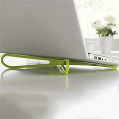 Portable Laptop Stand w/ Heat Sink - Enjoy Comfort on Desk!