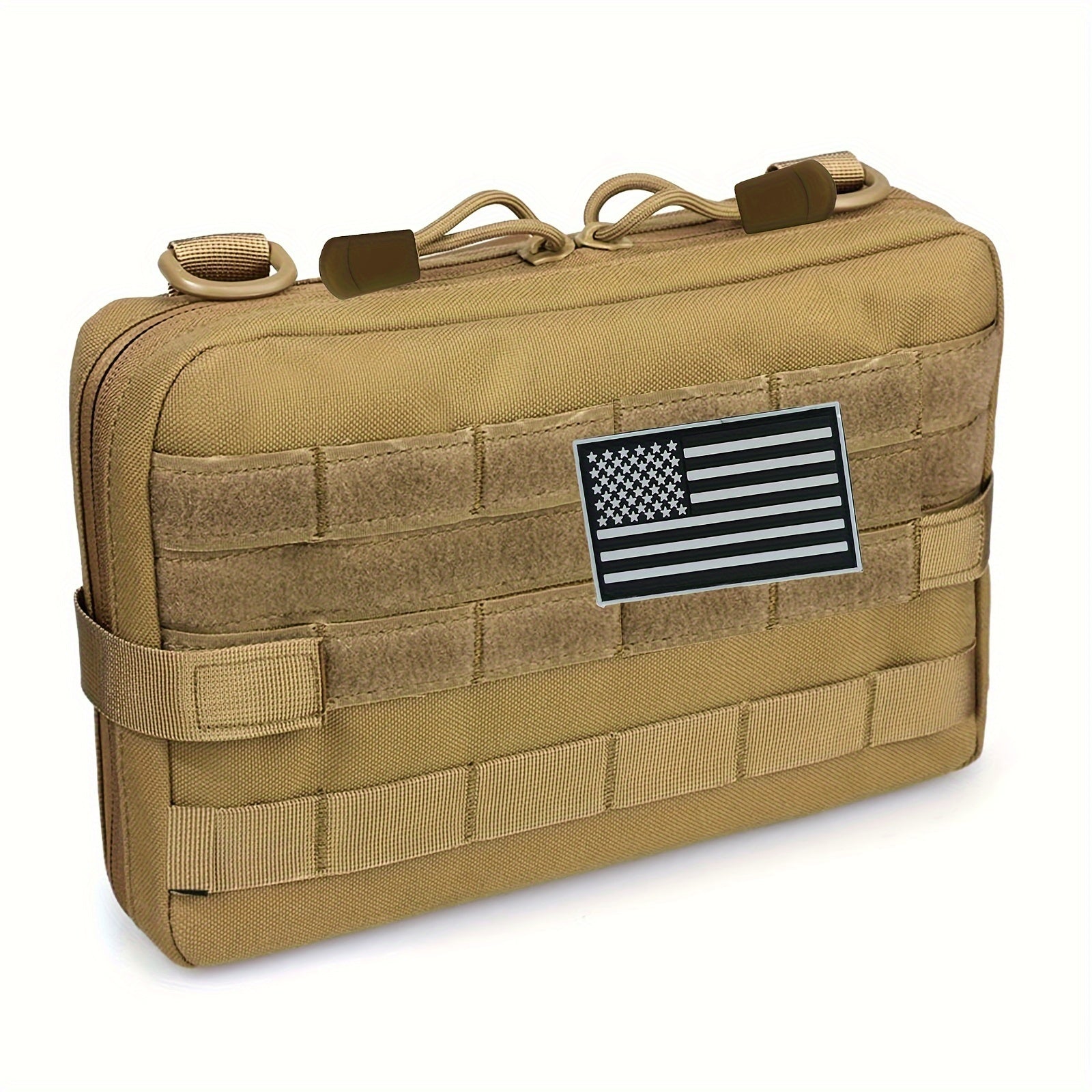 Small Portable Molle Pouch Medical Utility Storage Bag 1000D Nylon