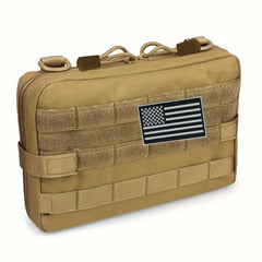 Small Portable Molle Pouch Medical Utility Storage Bag 1000D Nylon