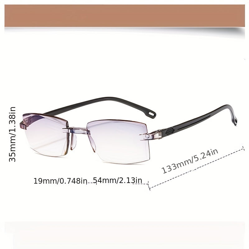 Light Blocking Bifocal Reading Glasses Anti Eyestrain Computer Presbyopic