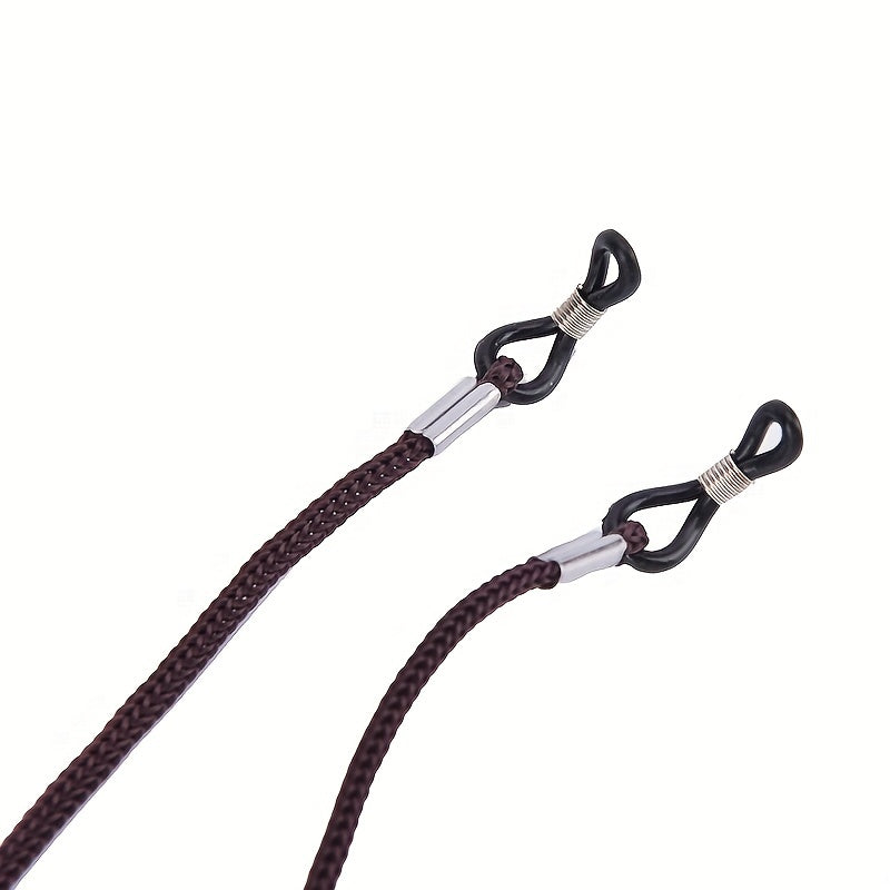 12pcs Nylon Braided Glasses Strap Anti Slip Eyewear Retainer Lanyard