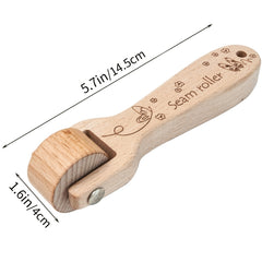 Wooden Seam Roller Kit Tailor Clapper Sewing Supplies