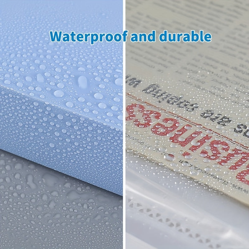A4 Waterproof Transparent Insert Bag 60-120 Pages