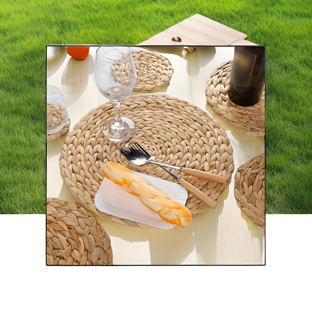 Insulated Table Coaster Woven Table Mat Non Slip Table Runner