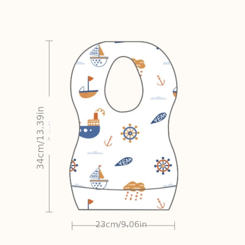 20pcs Disposable Baby Bibs Waterproof Feeding Bibs