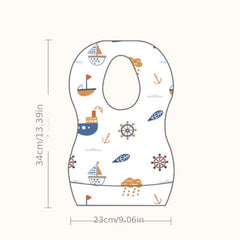 20pcs Disposable Baby Bibs Waterproof Feeding Bibs
