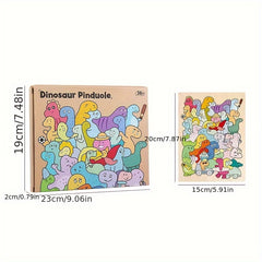 Children's Dinosaur Traffic Puzzle Building Blocks Toy