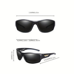 Men's Polarized Sport Sunglasses UV Protection Vintage Style