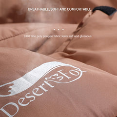 Outdoor Sleeping Bag Down-like Fiber Cotton for 25F-50F Temp, 1.8KG