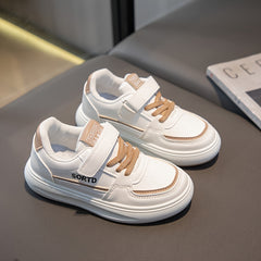 Girl's Comfy Non Slip Skate Shoes Soft Sole Sneakers For Kids